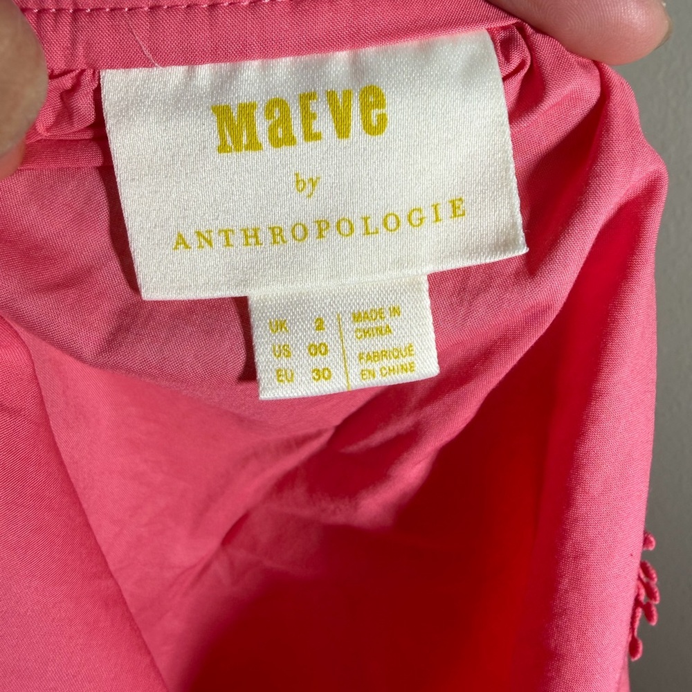 Maeve by Anthropologie LOTS 3x XS blouses excellent used condition take ALL